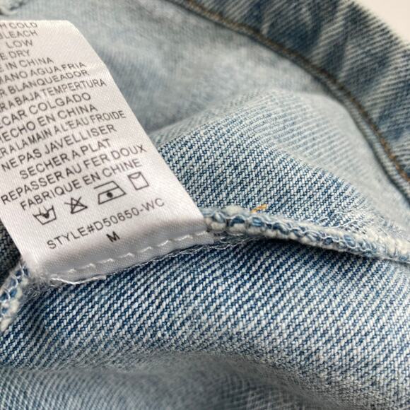 Whiteroom + Cactus Denim Zipper Mini Dress - Medium - Picture 7 of 8